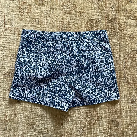 Blue Wave print Bermuda shorts, size 0 by Kenar - Picture 2 of 7